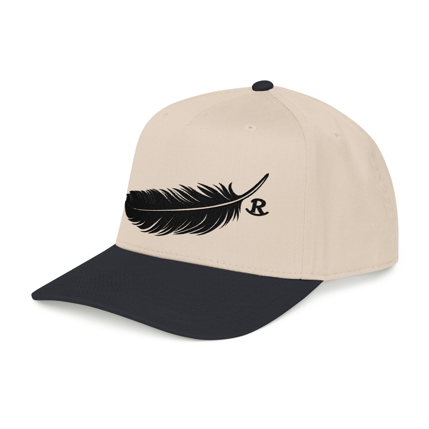 Feather Logo - Rockin' R Hat Co (Embroidered)