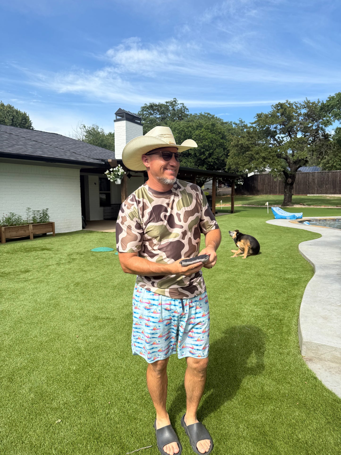 Camo Performance T-Shirt - Rockin' R Hat Co
