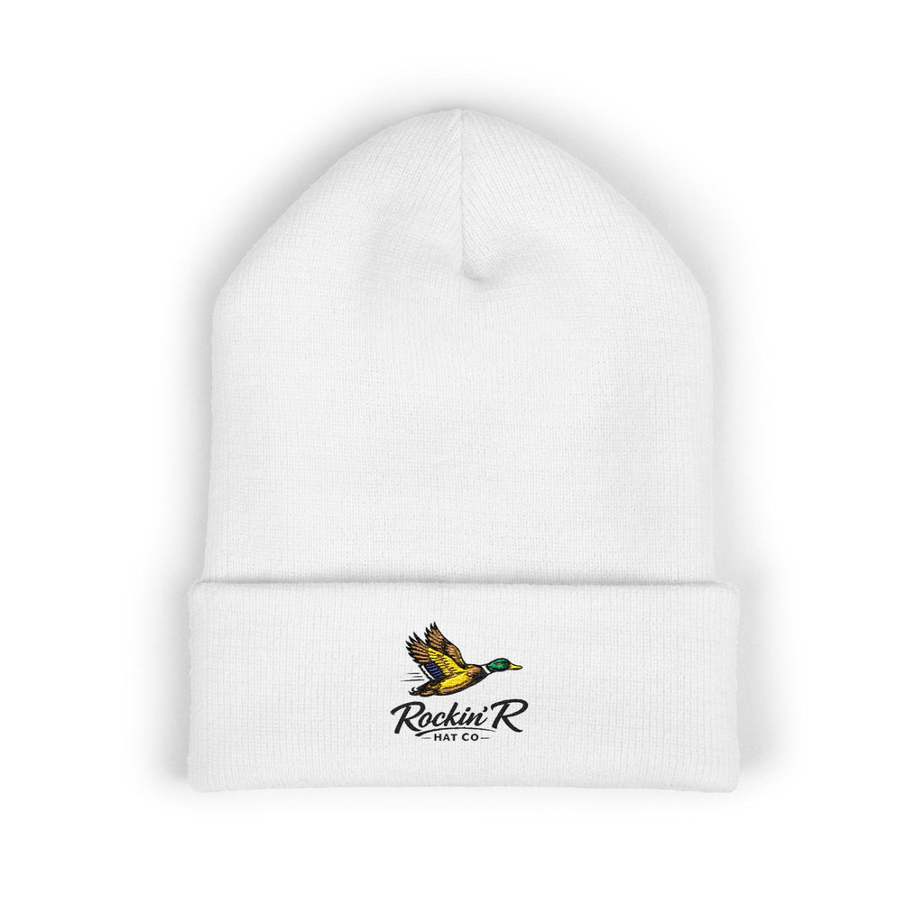 Duck Logo Beanie - Rockin' R Hat Co (Embroidered)