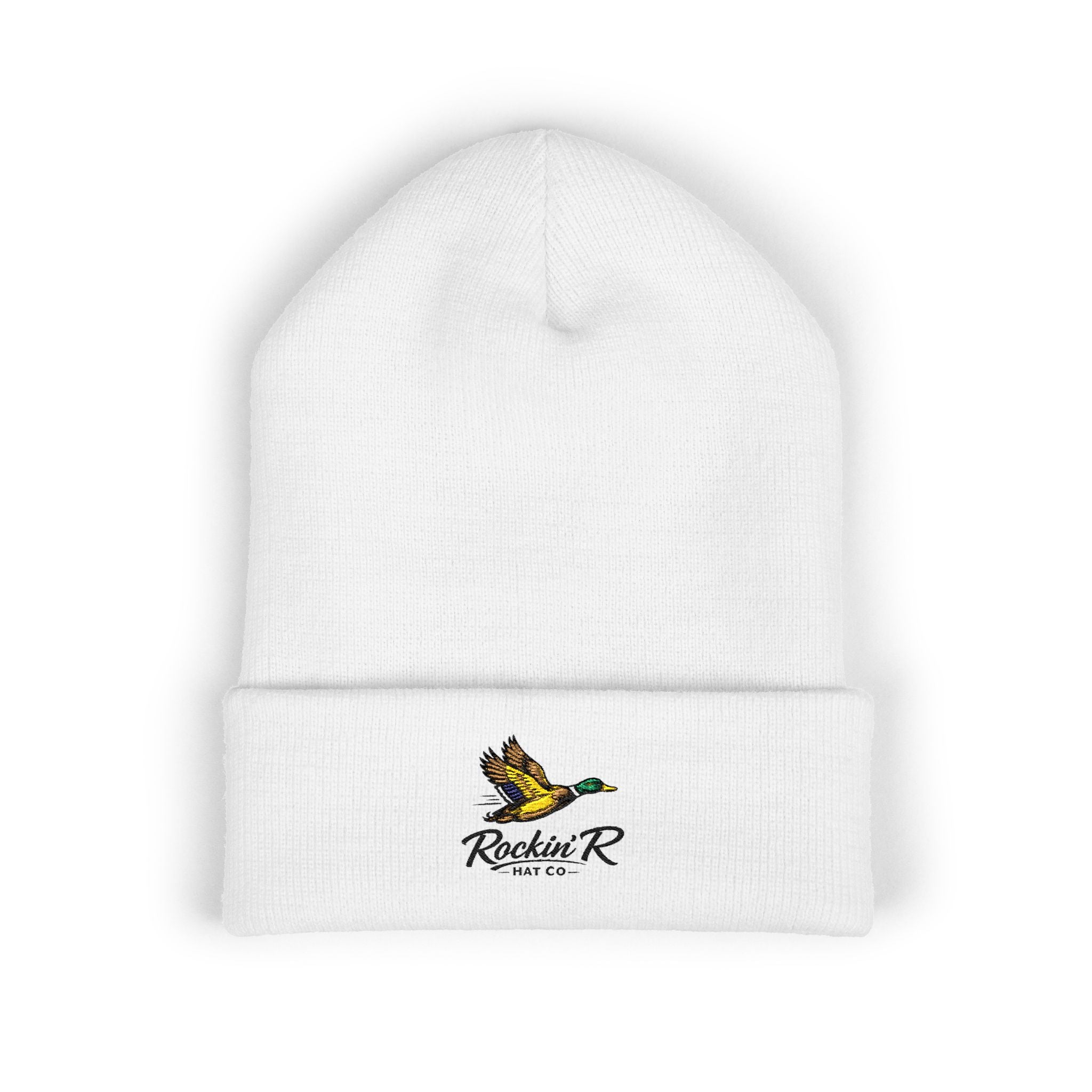 Duck Logo Beanie - Rockin' R Hat Co (Embroidered)