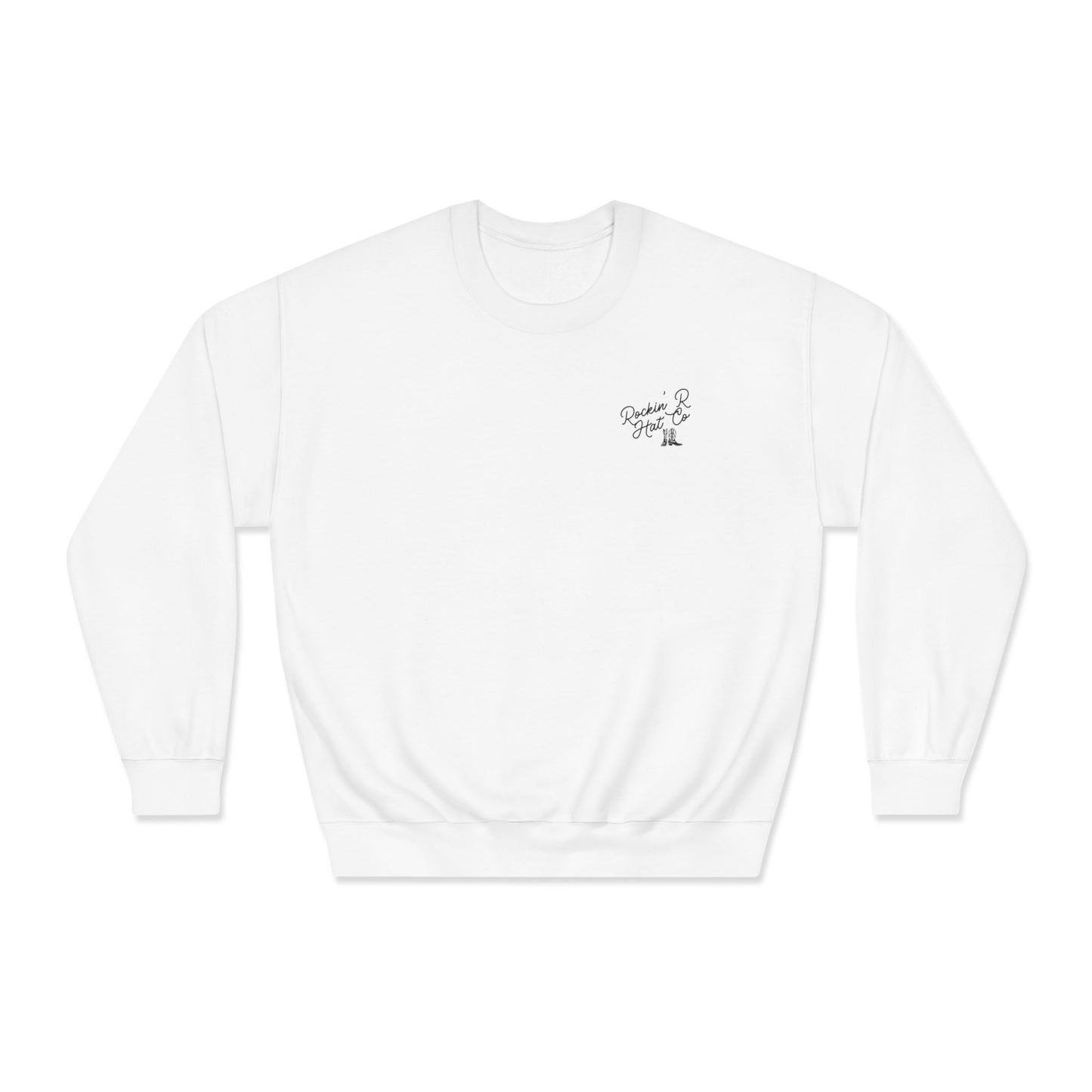 Boot Scootin' Crew Neck Hoodie - Rockin' R Hat Co