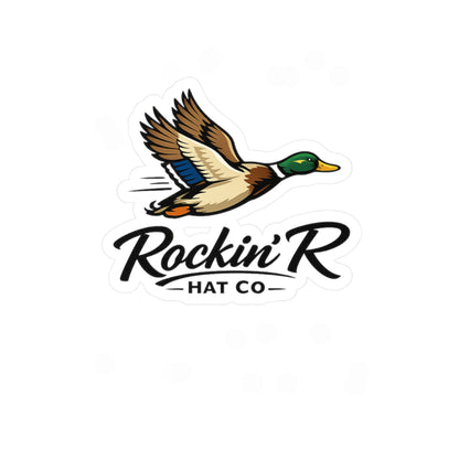 Duck Logo Vinyl Sticker — Rockin' R Hat Co
