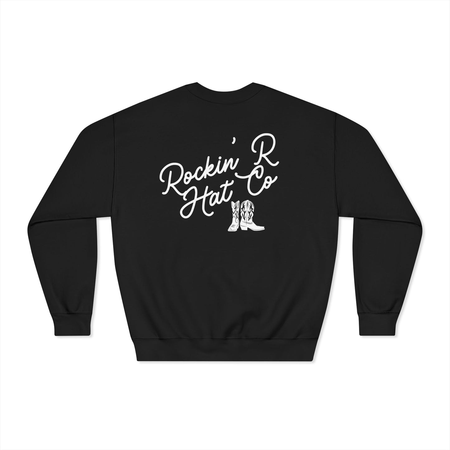 Boot Scootin' Crew Neck Hoodie - Rockin' R Hat Co