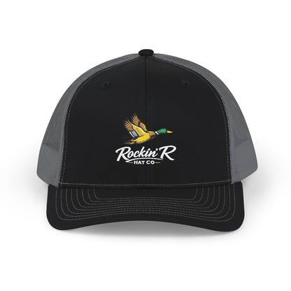Duck Logo Trucker - Rockin' R Hat Co (Embroided)