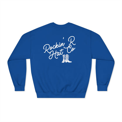 Boot Scootin' Crew Neck Hoodie - Rockin' R Hat Co