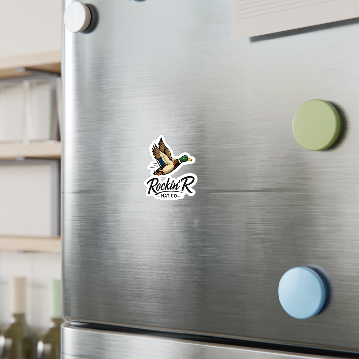Duck Logo Vinyl Sticker — Rockin' R Hat Co