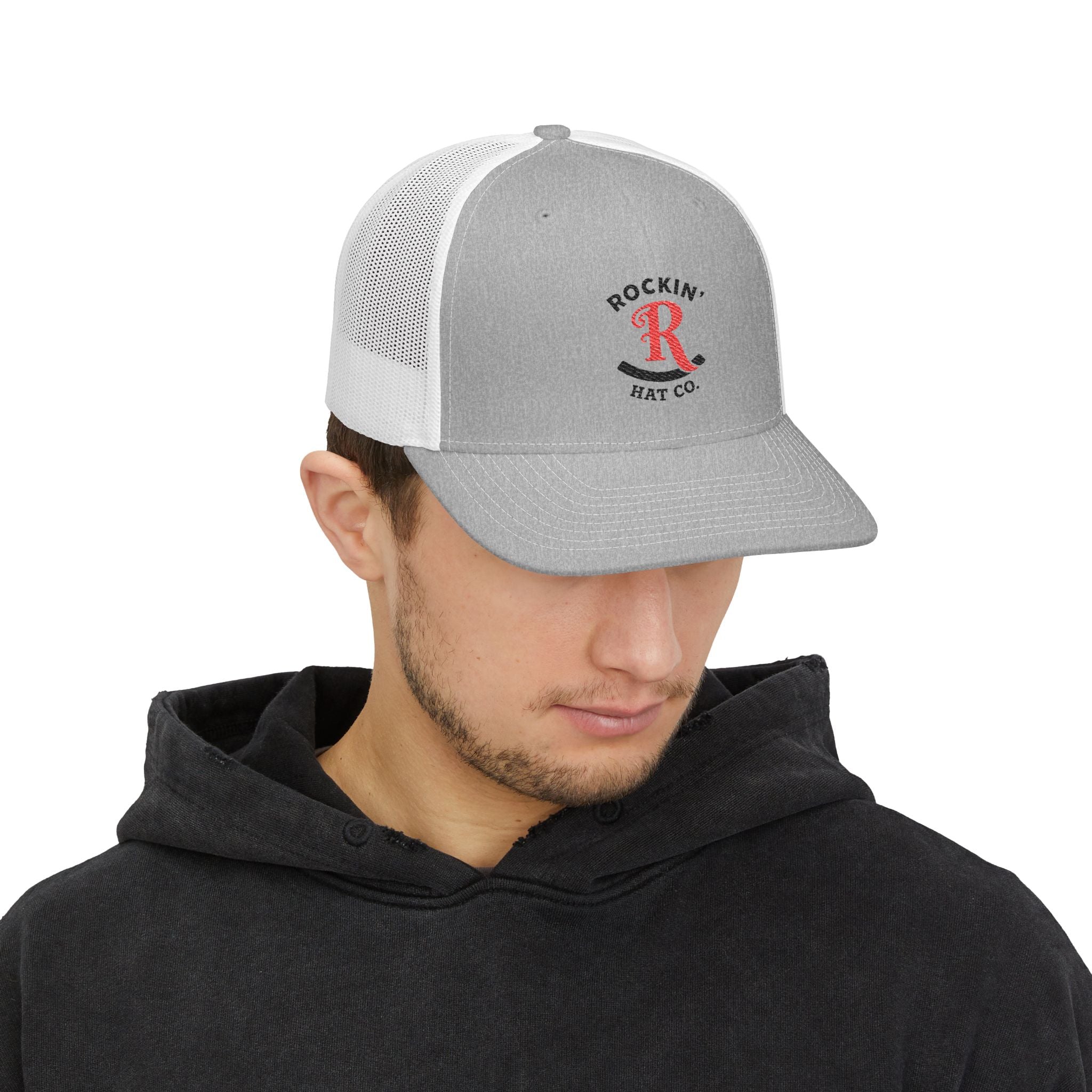 Rockin' Hat Co. Embroidered Snapback Trucker Cap