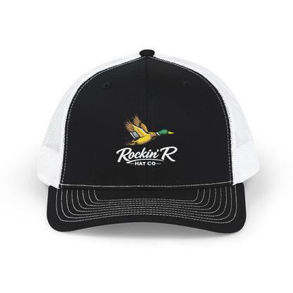 Duck Logo Trucker - Rockin' R Hat Co (Embroided)