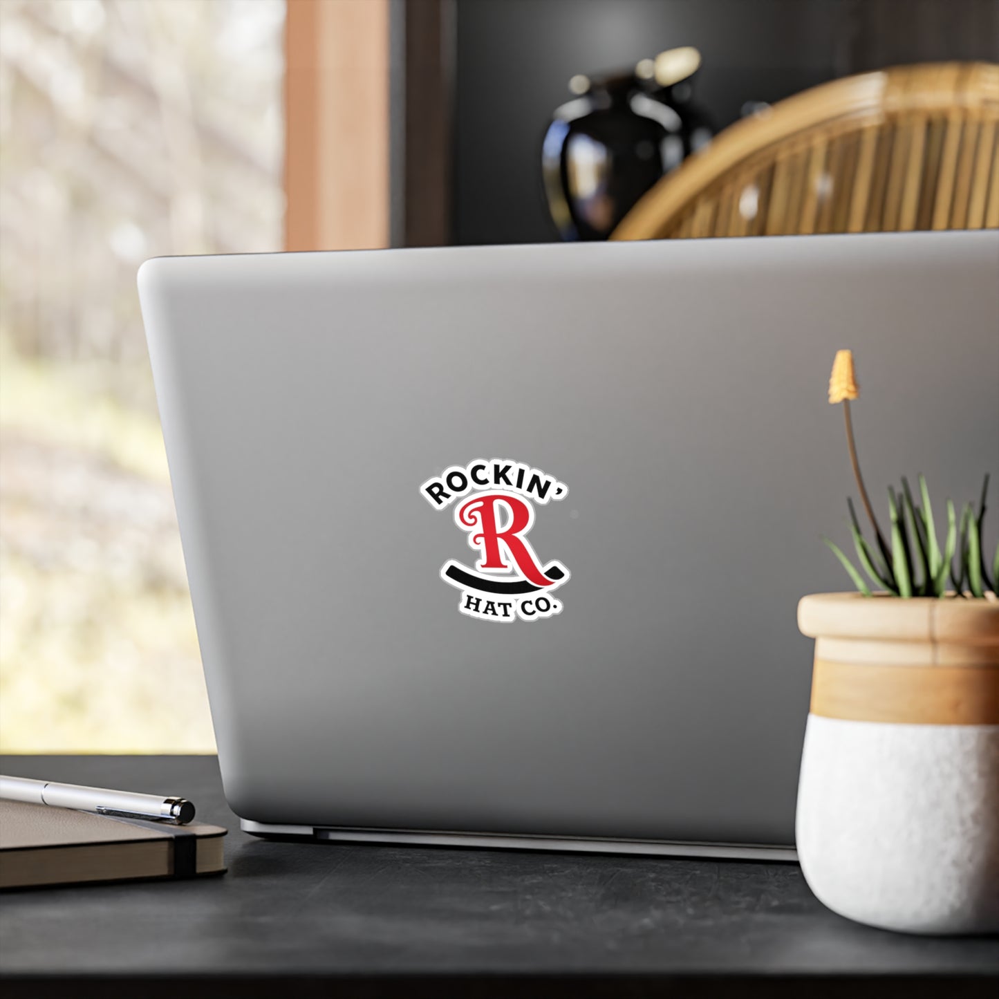 Rockin' R Hat Co Brand Vinyl Sticker - Rockin' R Hat Co