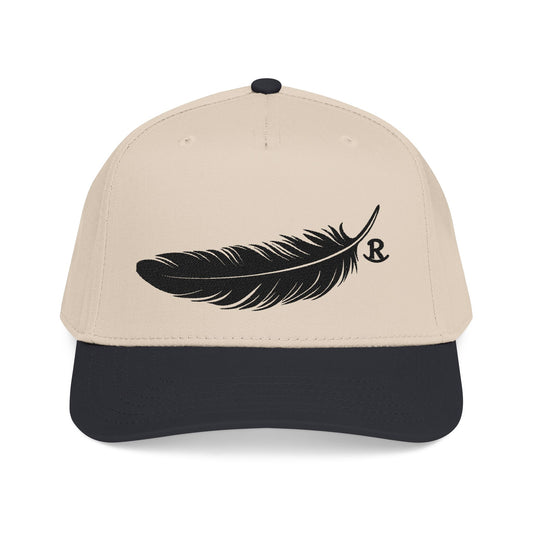 Feather Logo - Rockin' R Hat Co (Embroidered)