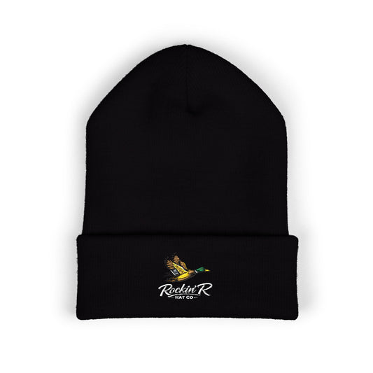 Duck Logo Beanie - Rockin' R Hat Co (Embroidered)