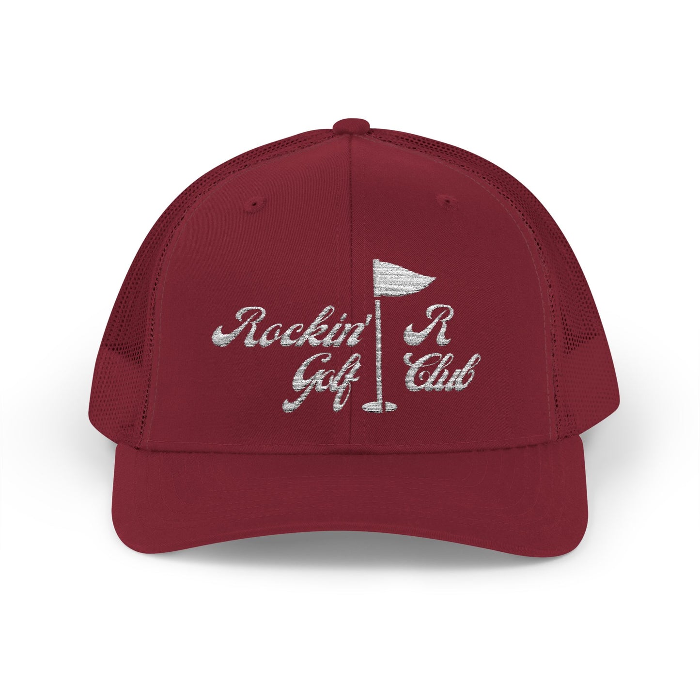 "Golf Club" Curved Hat - Rockin' R Hat Co (Embroidered)