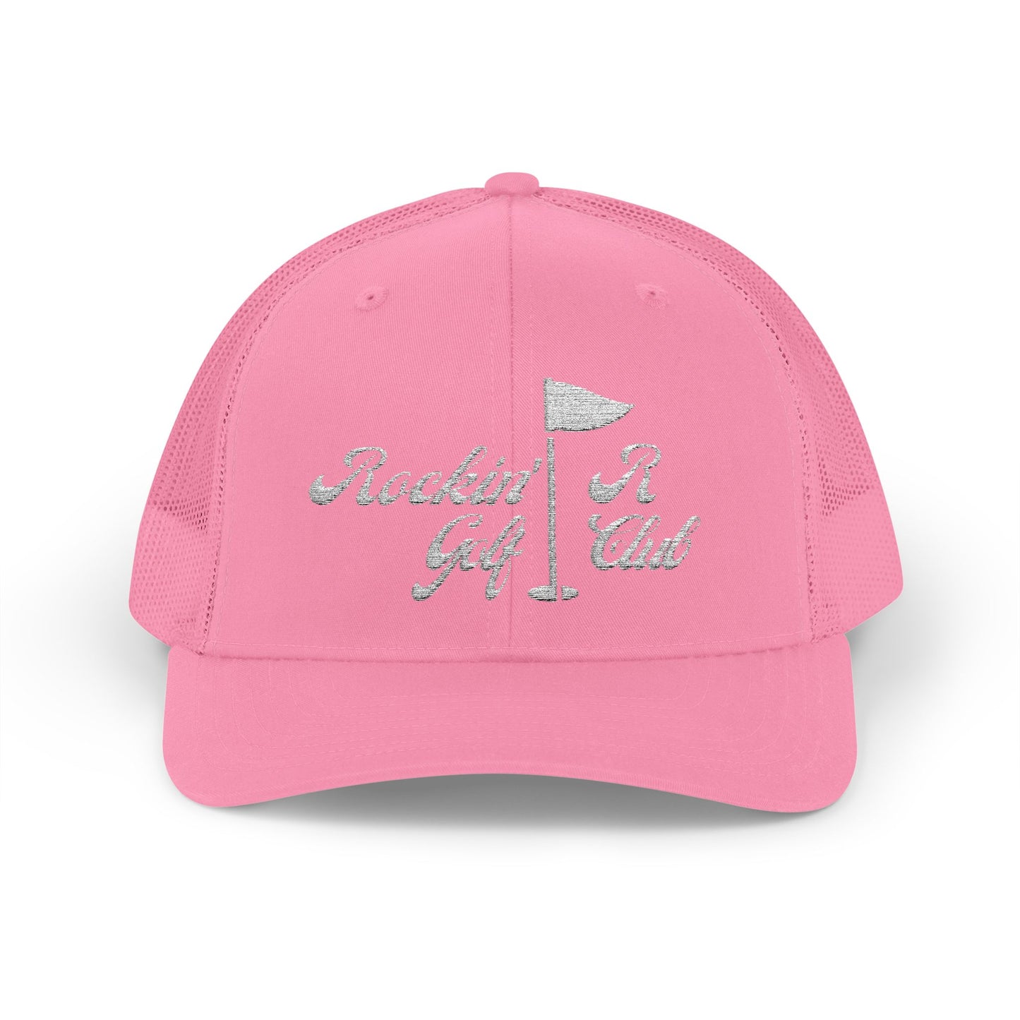 "Golf Club" Curved Hat - Rockin' R Hat Co (Embroidered)