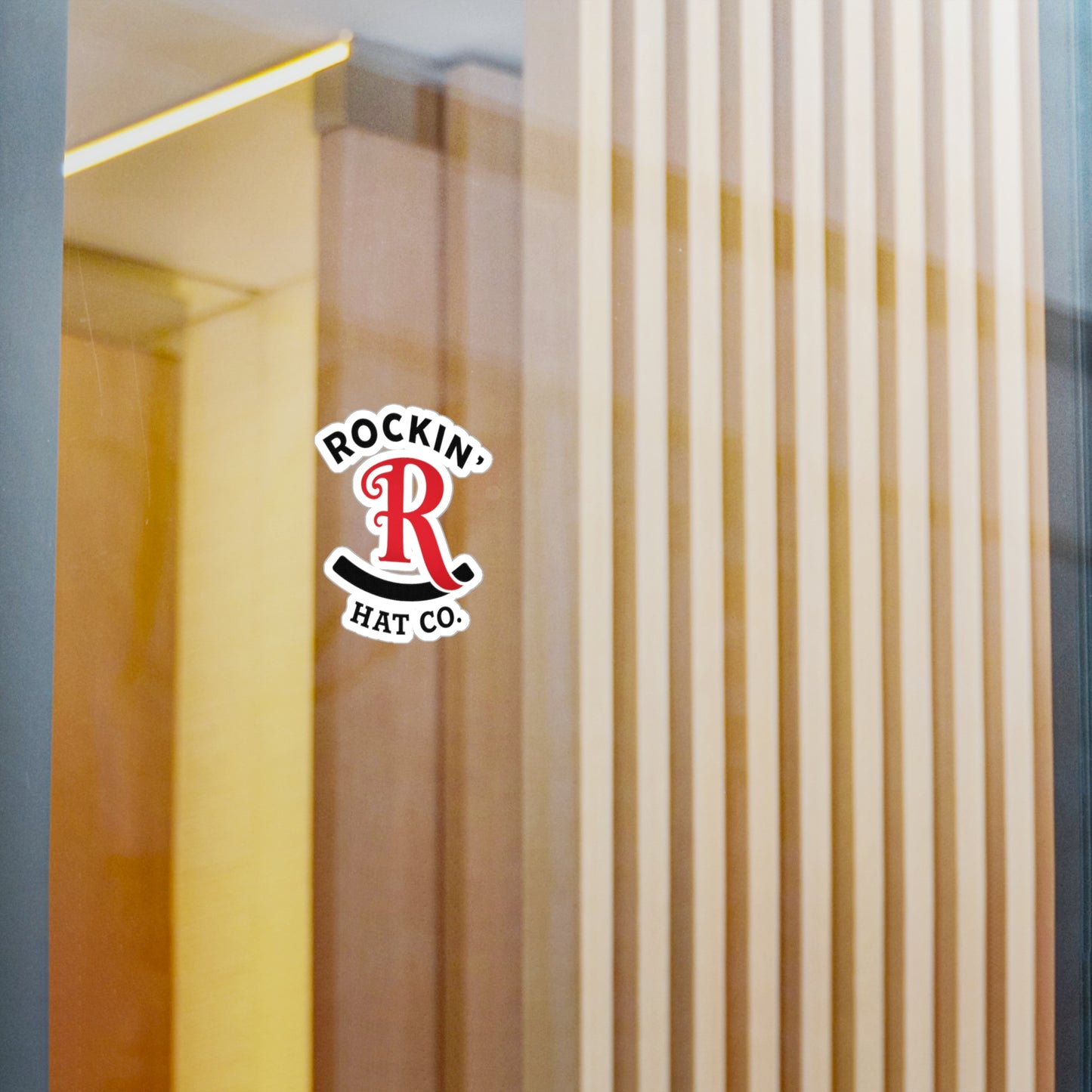 Rockin' R Hat Co Brand Vinyl Sticker - Rockin' R Hat Co
