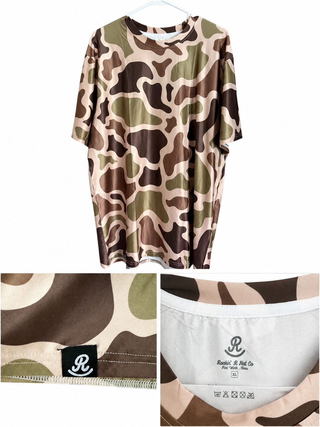 Camo Performance T-Shirt - Rockin' R Hat Co