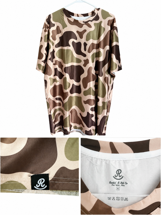 Camo Performance T-Shirt - Rockin' R Hat Co