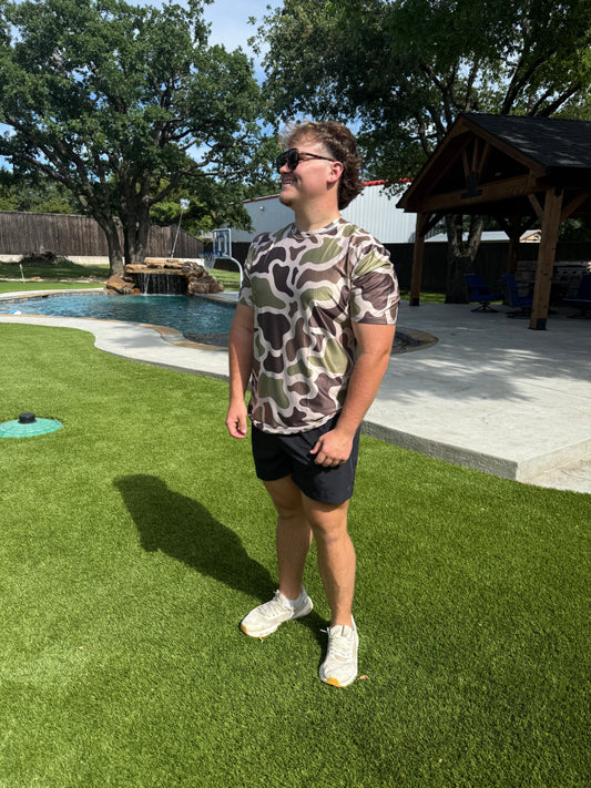 Camo Performance T-Shirt - Rockin' R Hat Co